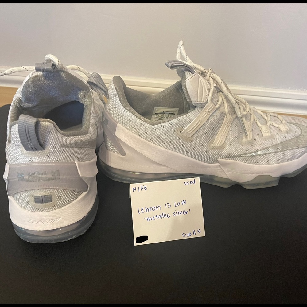 Nike Lebron 13 Low ‘metallic silver’